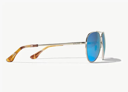 Bajio Soldado Polarized Sunglasses in Silver Gloss