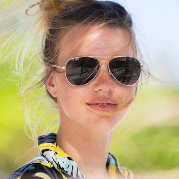 Bajio Soldado Polarized Sunglasses in Silver Gloss