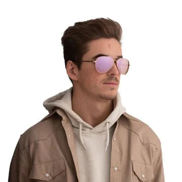 Bajio Soldado Polarized Sunglasses in Silver Gloss
