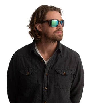 Bajio Stiltsville Polarized Sunglasses in Gray Tortoise Matte