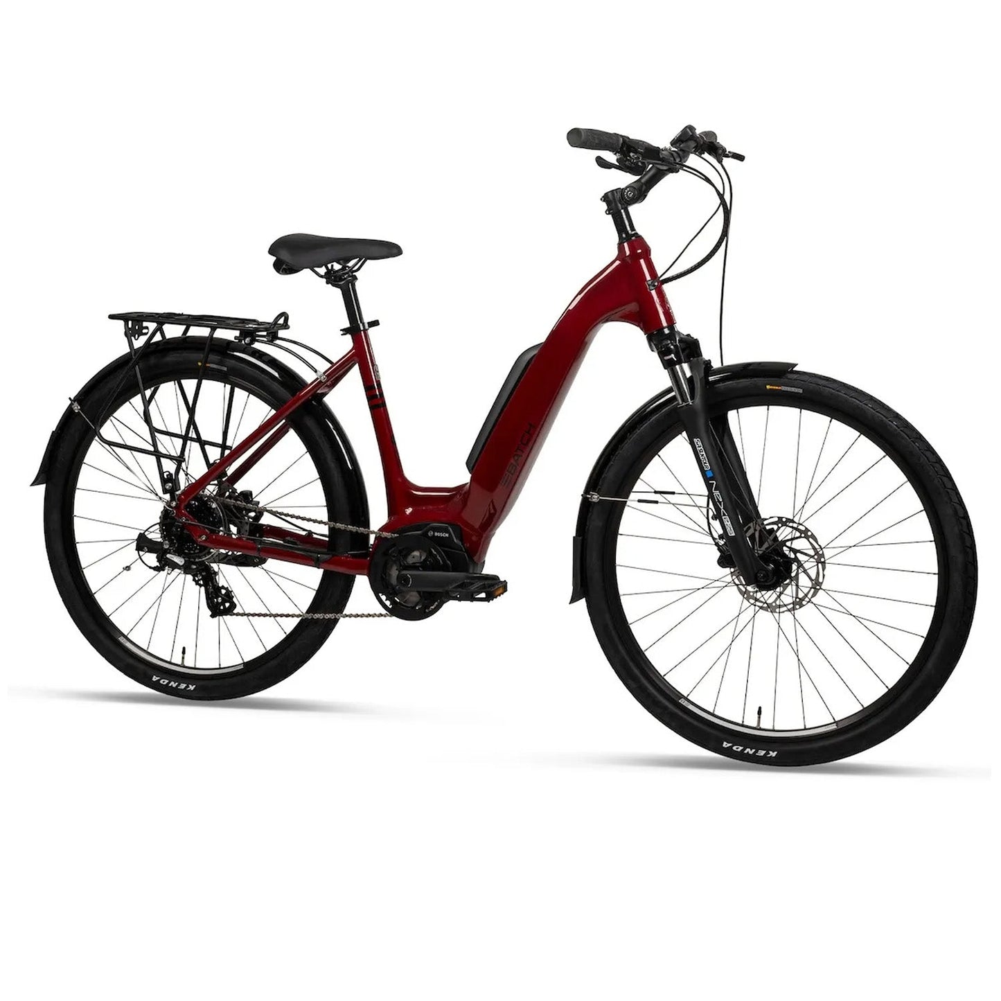 BATCH Step-Thru E-Bike Red, SM | ML