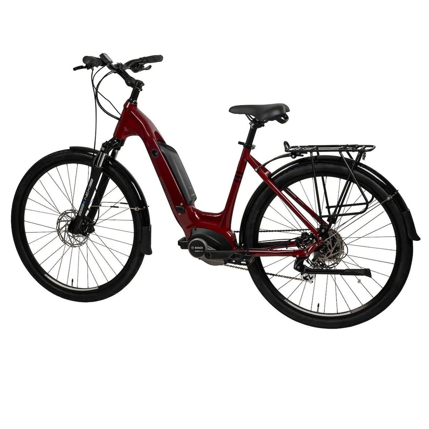 BATCH Step-Thru E-Bike Red, SM | ML