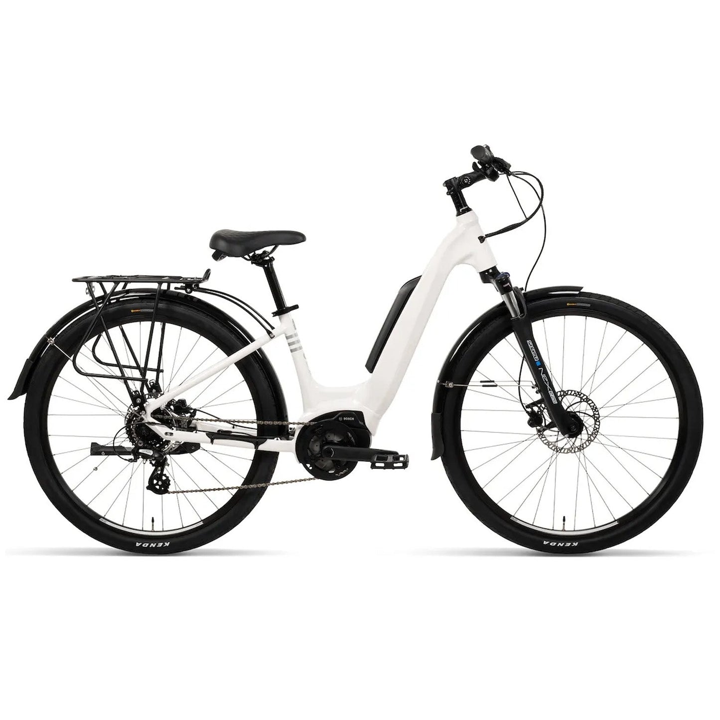BATCH Step-Thru E-Bike White, SM | ML
