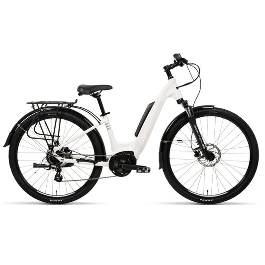 BATCH Step-Thru E-Bike White, SM | ML