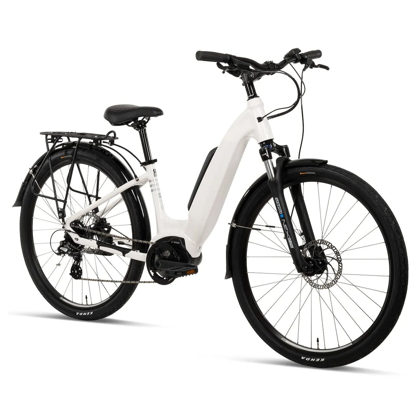 BATCH Step-Thru E-Bike White, SM | ML