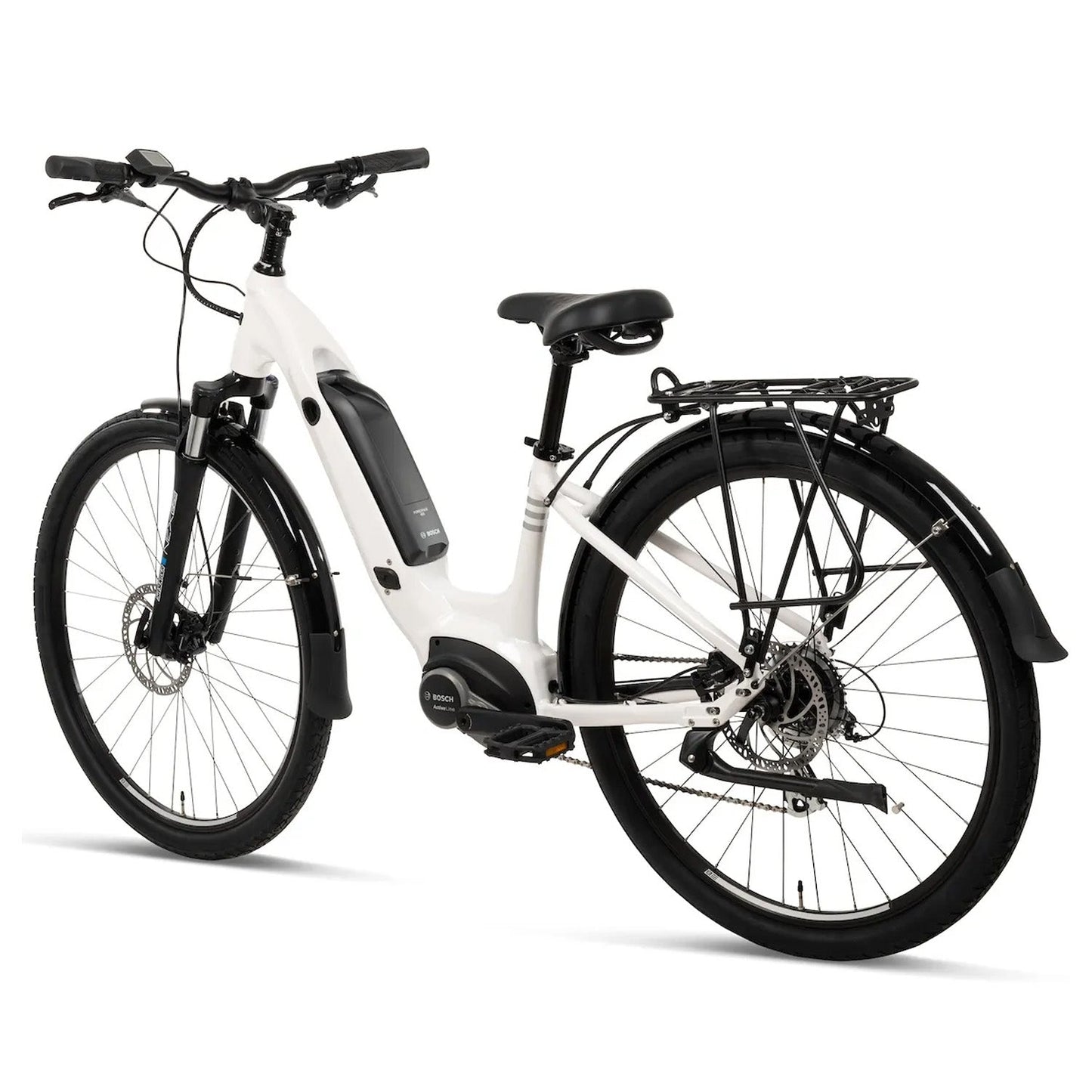 BATCH Step-Thru E-Bike White, SM | ML