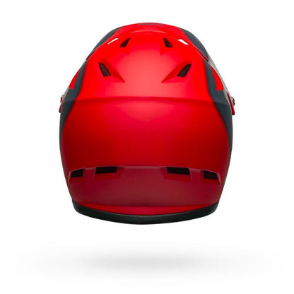 Bell Sanction Full Face Helmet - Matte Crimson/Slate Gray - Mountain Bike Helmet