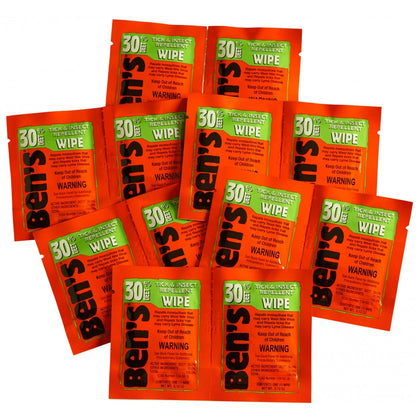 Ben's 30 Tick & Insect Repellent Wipes