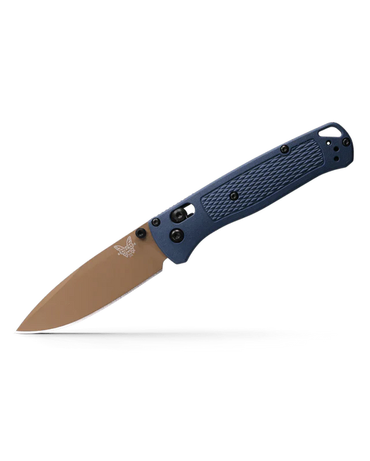 Benchmade Bugout Knife | Crater Blue Grivory