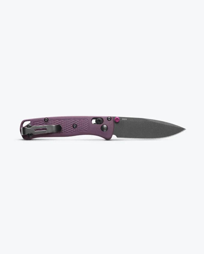 Benchmade Mini Bugout | Dark Purple Grivory