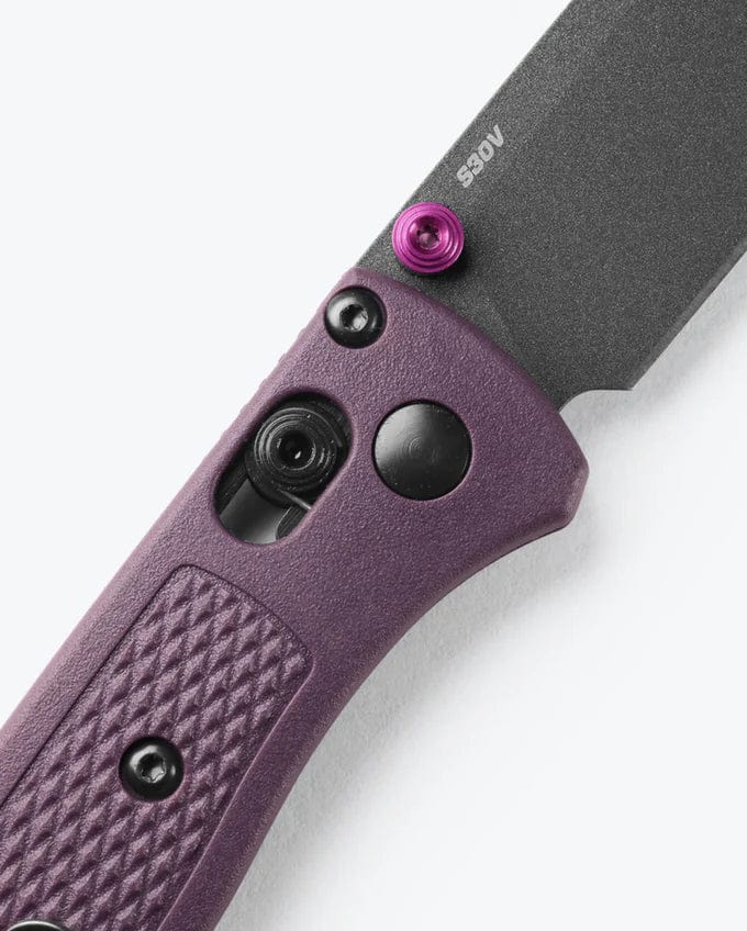 Benchmade Mini Bugout | Dark Purple Grivory