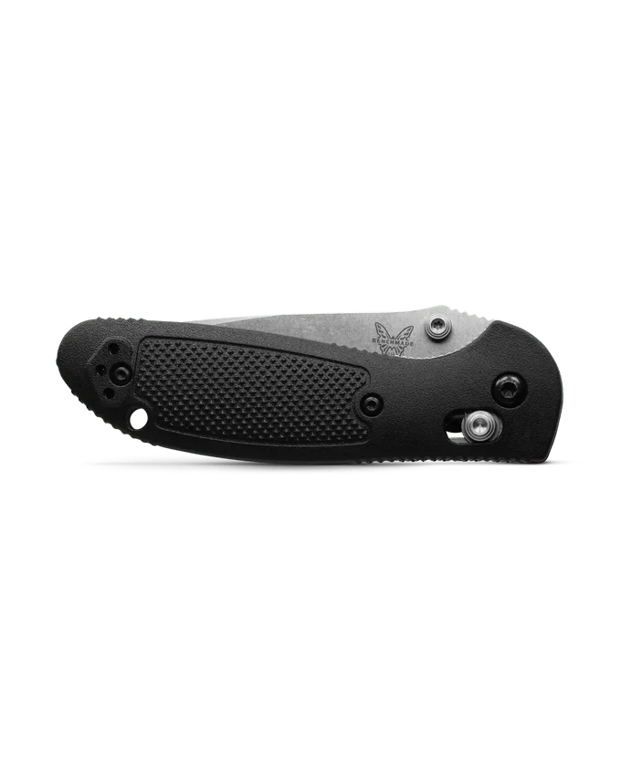 Benchmade Mini Griptilian | Black Grivory | Drop-Point