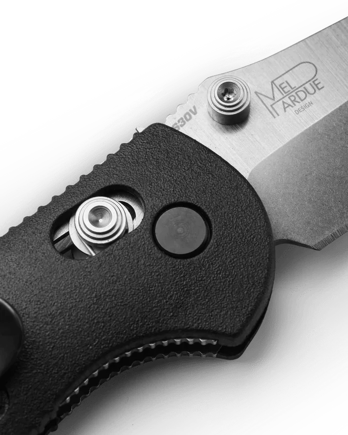 Benchmade Mini Griptilian | Black Grivory | Drop-Point