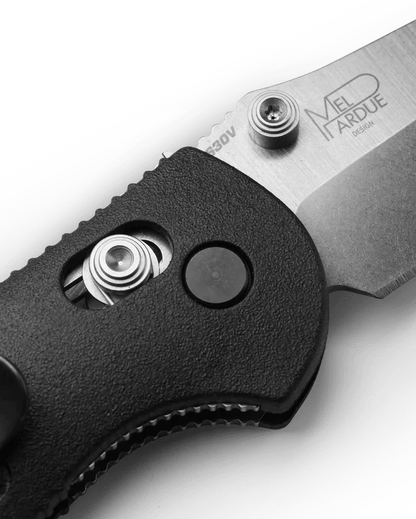 Benchmade Mini Griptilian | Black Grivory | Drop-Point