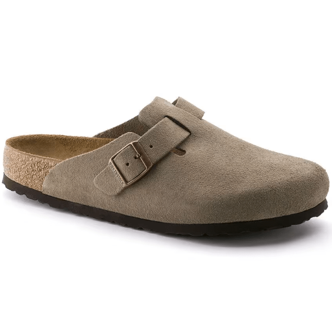 Birkenstock Boston Soft Footbed Suede Leather - Women's