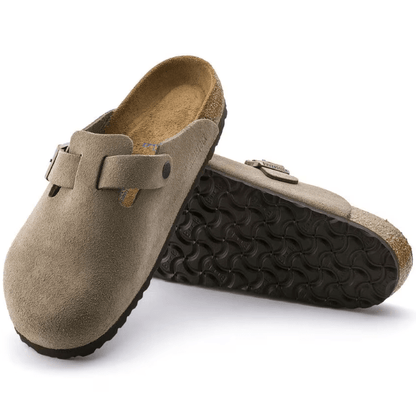 Birkenstock Boston Soft Footbed Suede Leather - Women's