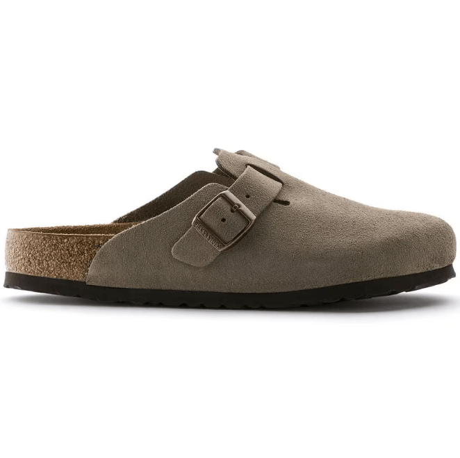 Birkenstock Boston Soft Footbed Suede Leather - Women's