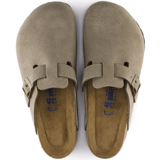 Birkenstock Boston Soft Footbed Suede Leather - Women's