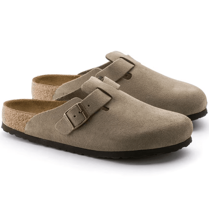 Birkenstock Boston Soft Footbed Suede Leather - Women's