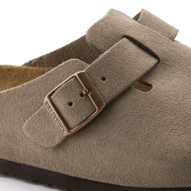 Birkenstock Boston Soft Footbed Suede Leather - Women's