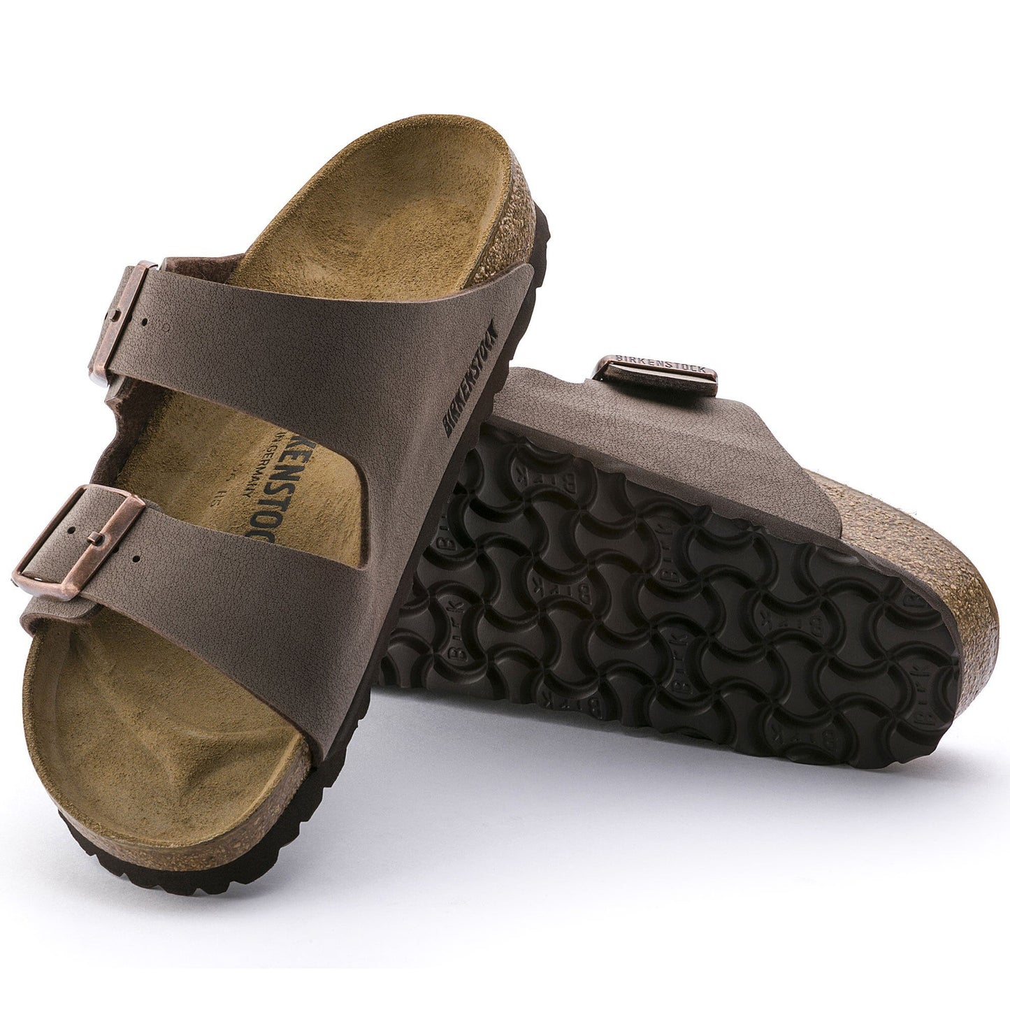 Birkenstock Women's Arizona Birkibuc Mocha