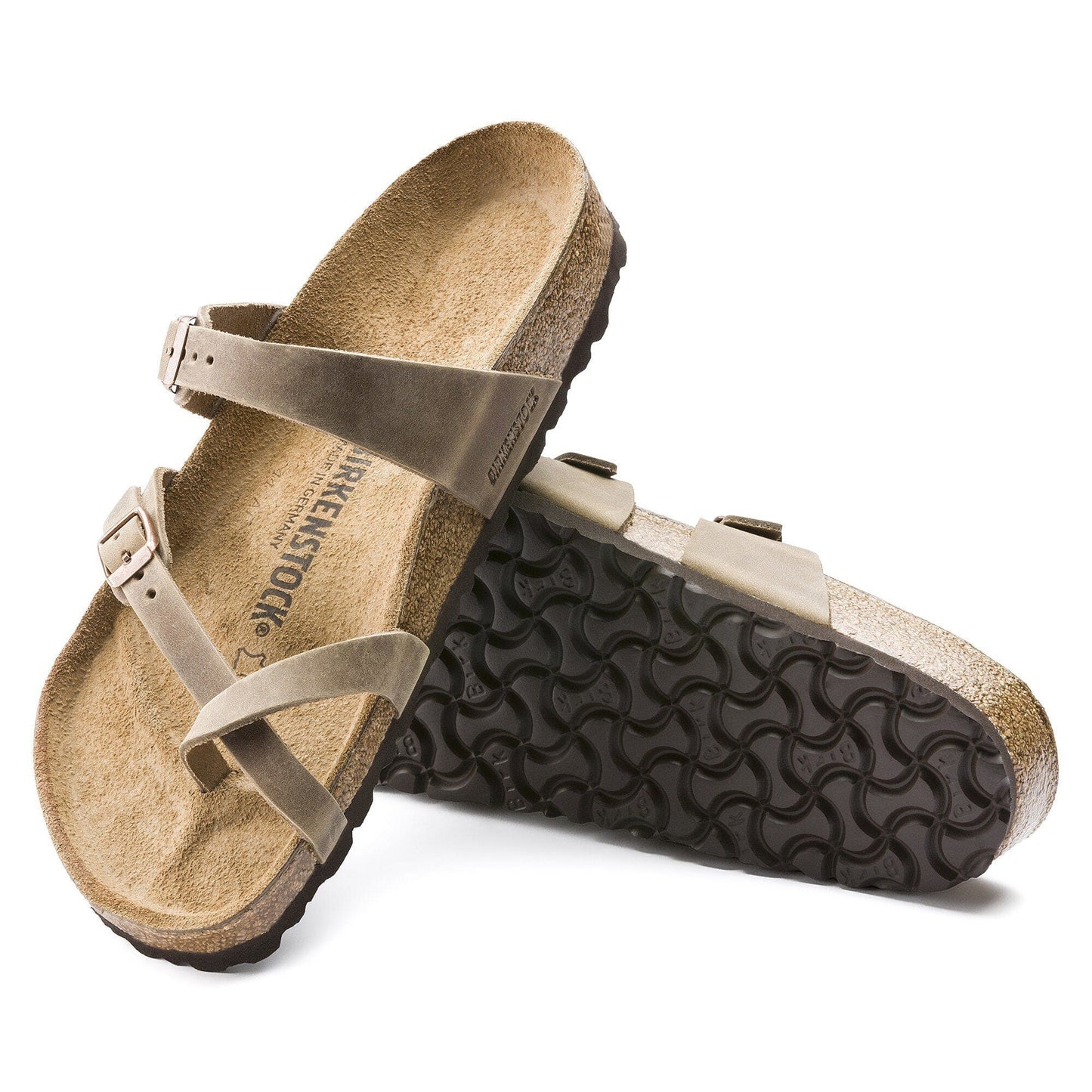 Birkenstock Women's Mayari Oiled leather Tobacco Brown