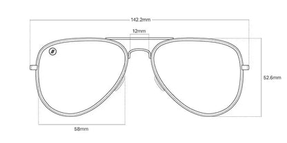Blenders Eyewear A-Series Blue Angel