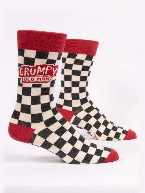 Blue Q Men's "Grumpy Old Man" Crew Socks
