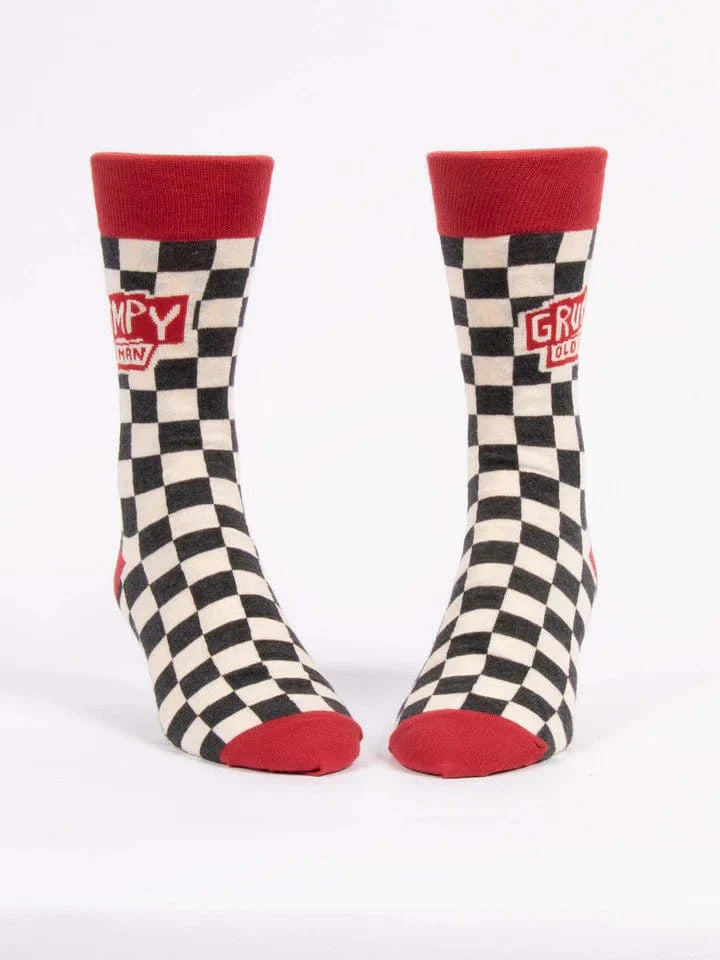 Blue Q Men's "Grumpy Old Man" Crew Socks