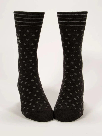 Blue Q Studies Show I'm The S**t Crew Socks - Men's