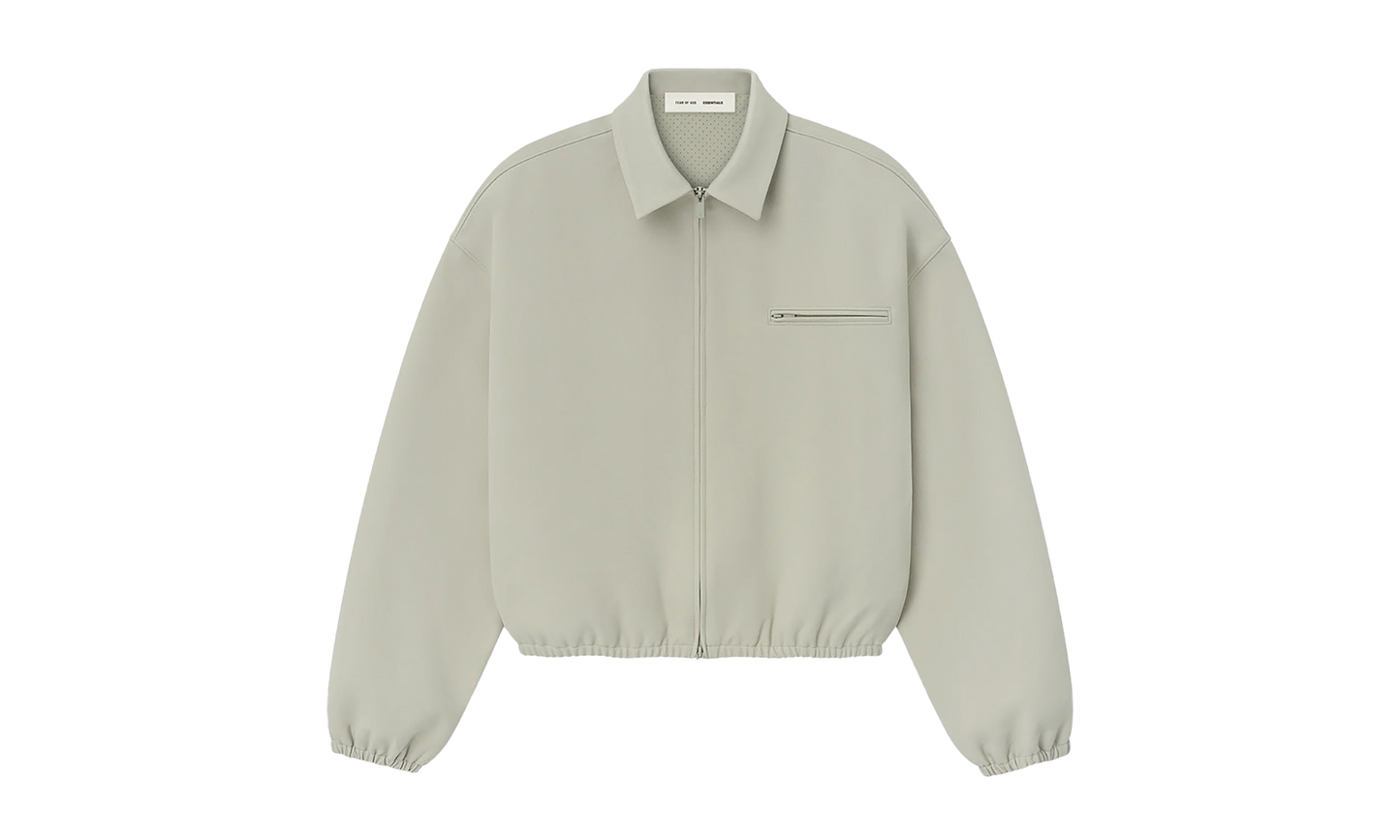 Bonded Canvas Full Zip Jacket "Abby Stone"