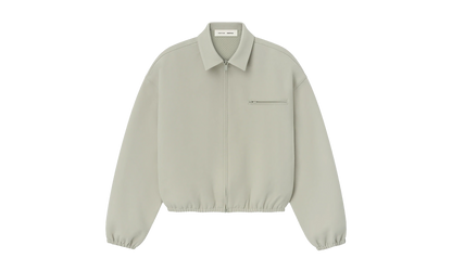 Bonded Canvas Full Zip Jacket "Abby Stone"