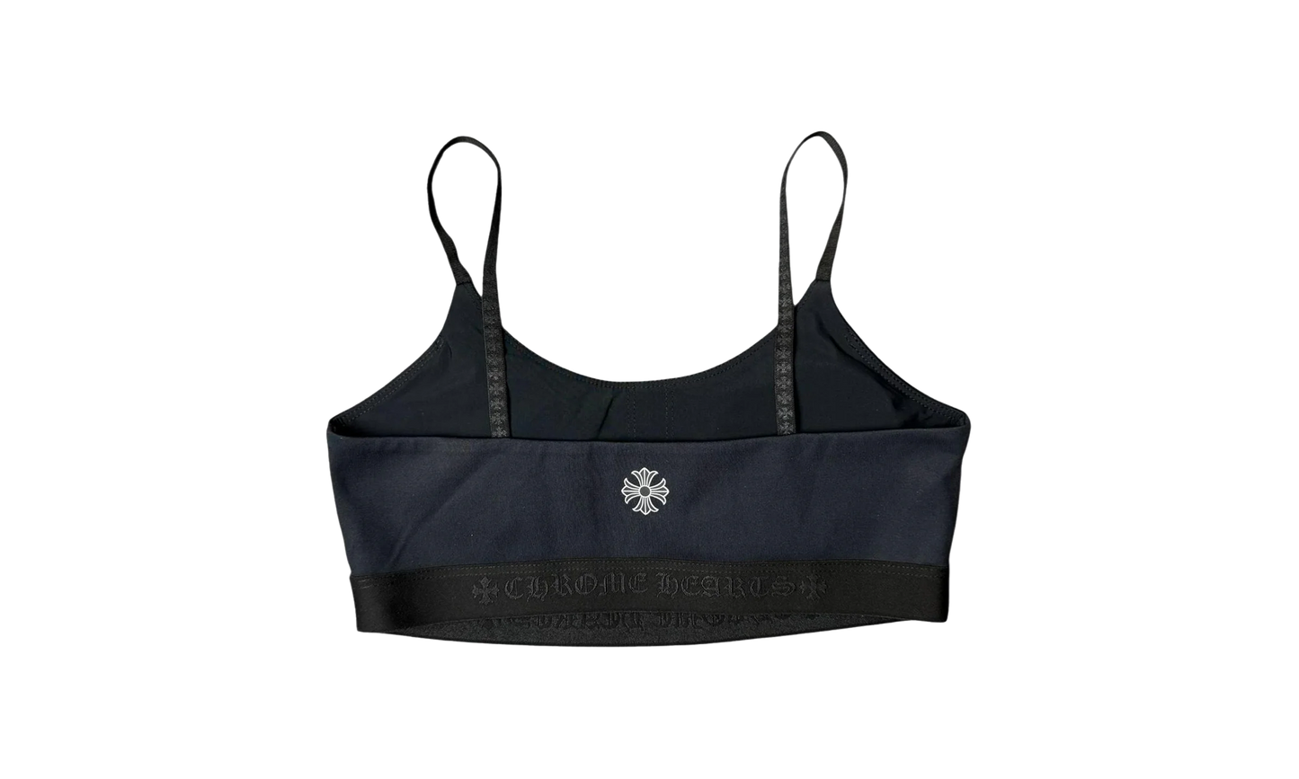 CH Logo Yoga Sports Bra "Black"