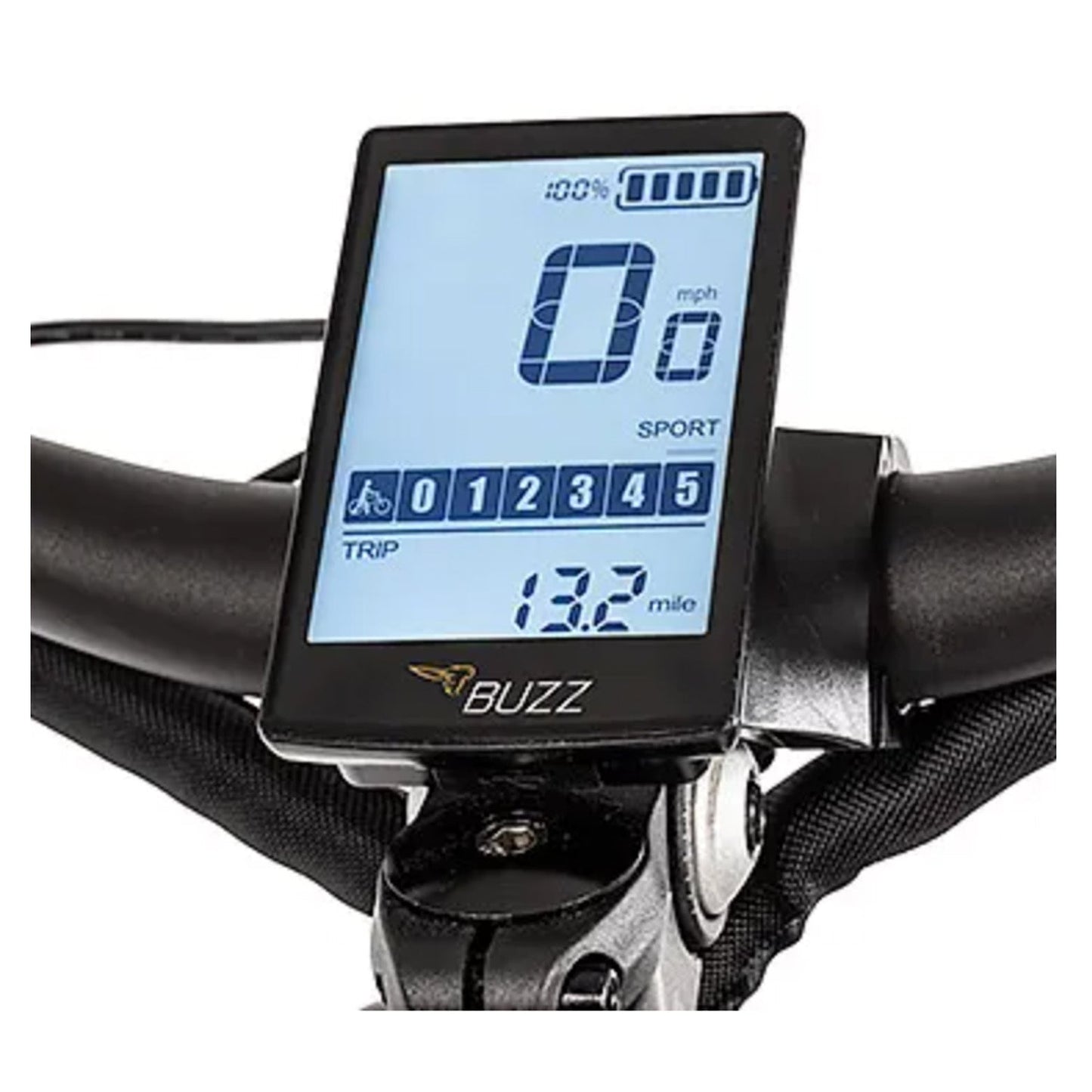 Buzz Cerana 2ST Commuter eBike, 24" Tire, Low Step, Black