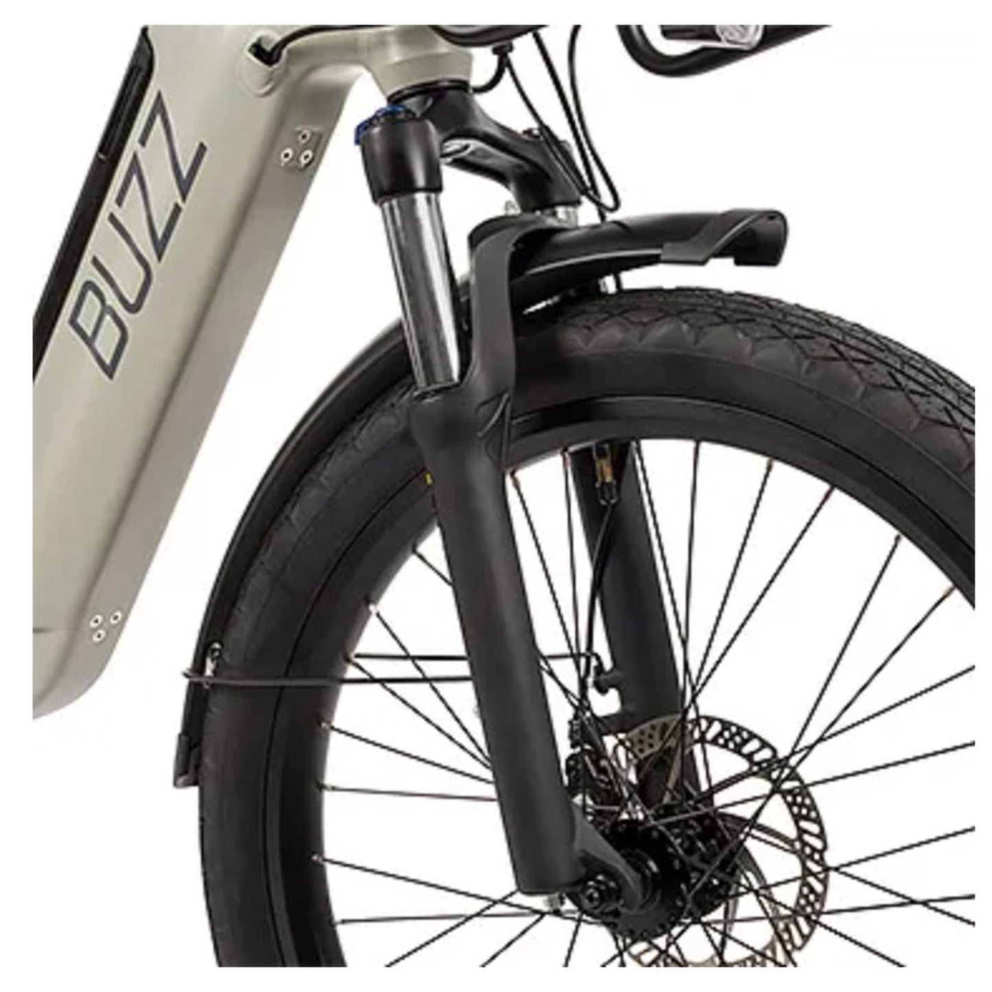 Buzz Cerana 2ST Commuter eBike, 24" Tire, Low Step, Dusted Moss Green