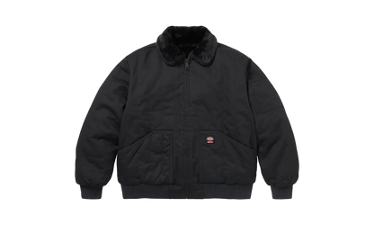 Dickies® Reversible Quilted Faux Fur Work Jacket "FW 25 - Black"