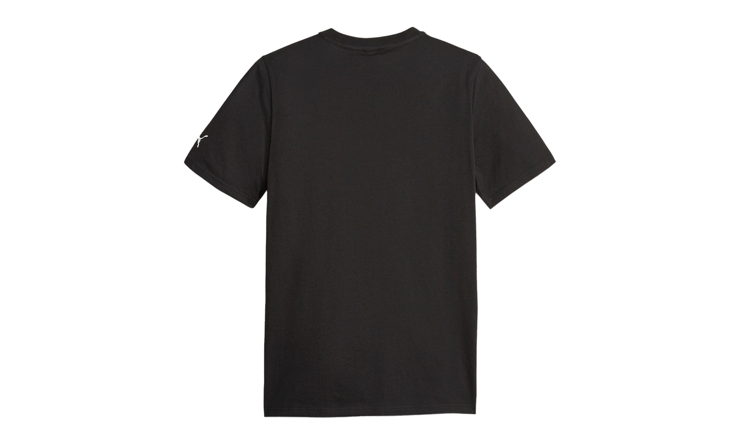 FERRARI RACE HERITAGE BIG SHIELD TEE "Black"