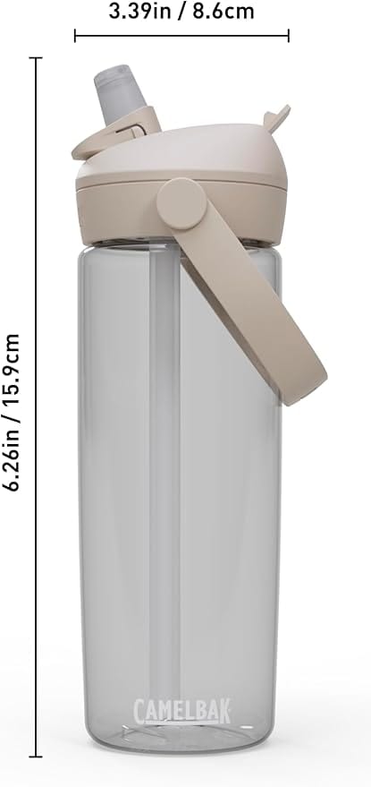 Camelbak Thrive Flip Straw 20oz in Clear