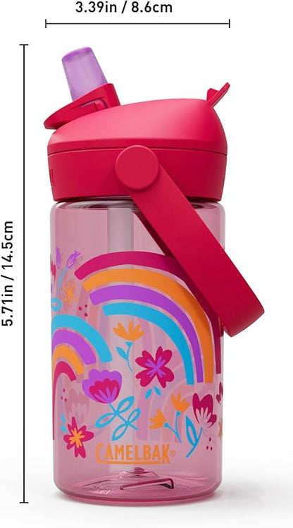 Camelbak Thrive Flip Straw Kids 14Oz in Rainbow Floral