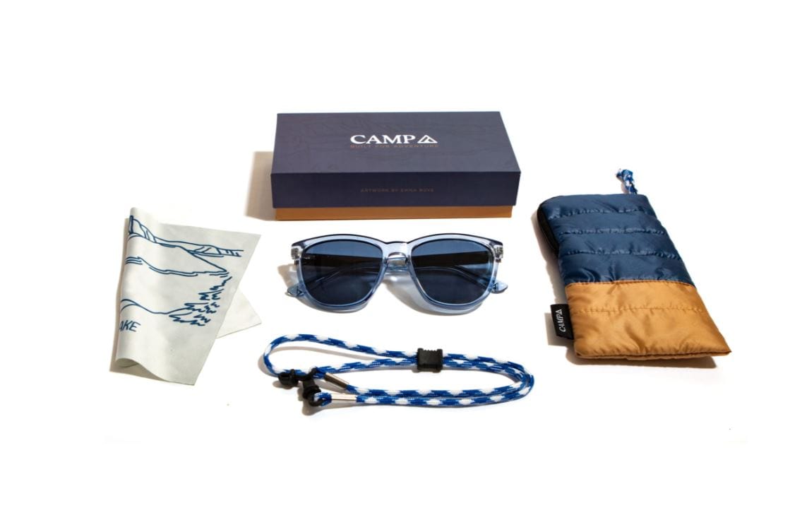 Camp Eyewear Arrowcrest Crater Lake in Polarized Blue