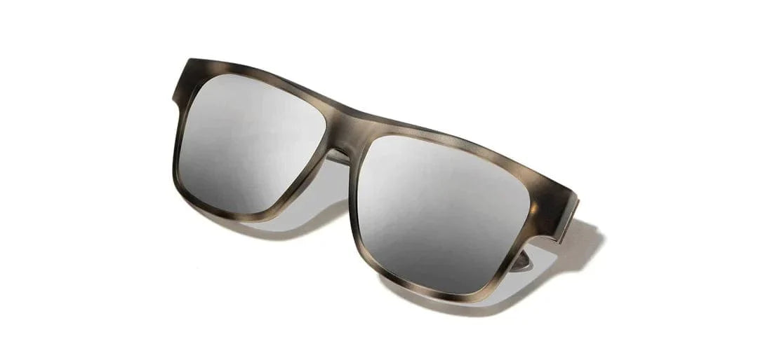 CAMP Eyewear Cliff Sunglasses Matte Pearl Grey | Walnut