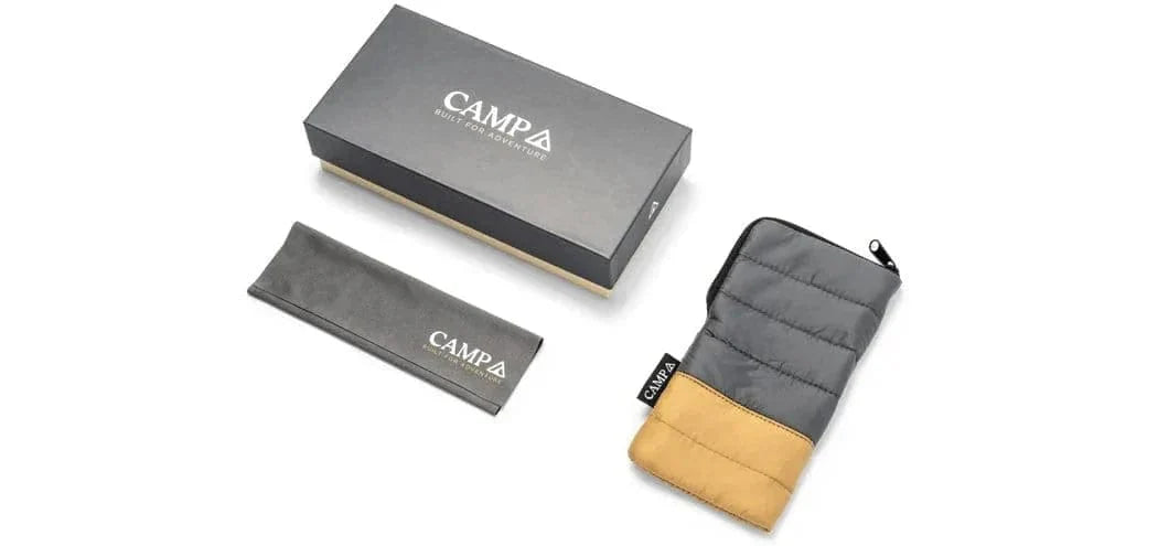 CAMP Eyewear Cliff Sunglasses Matte Pearl Grey | Walnut