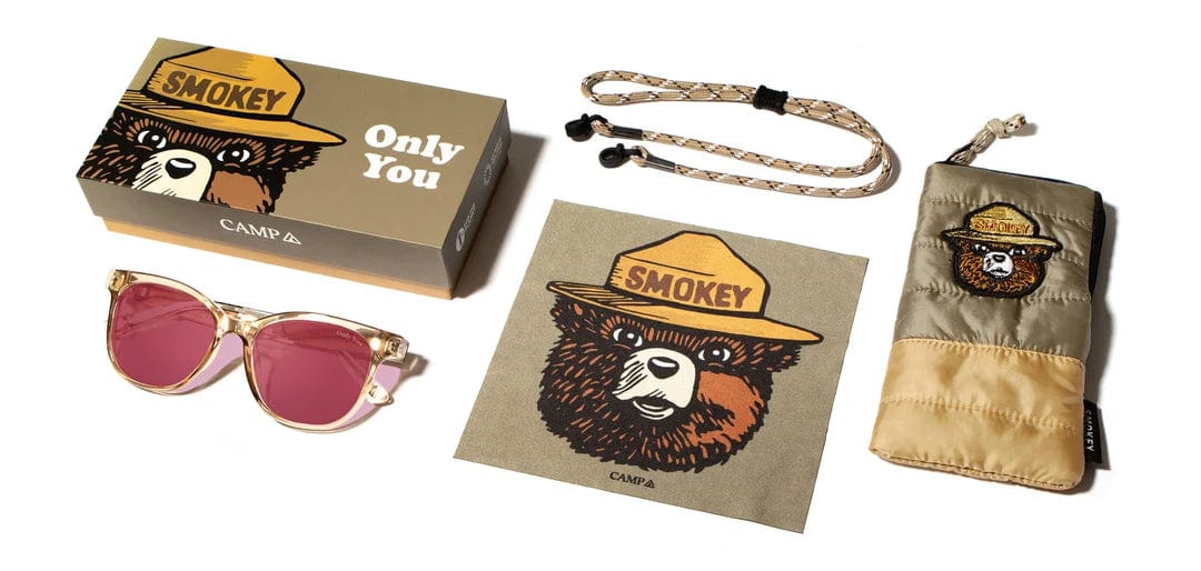CAMP Eyewear Cove - Smokey Bear Edition - Desert | Walnut