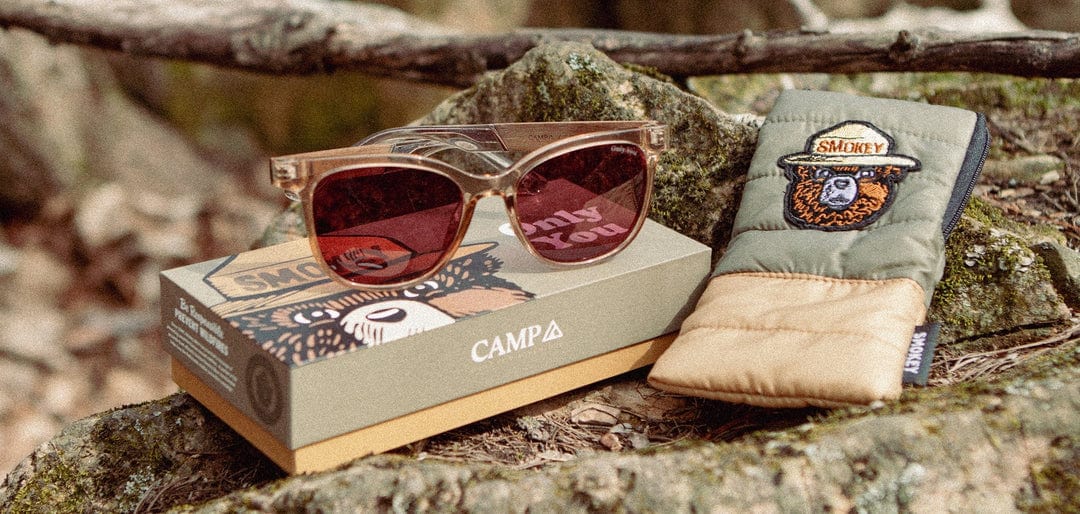 CAMP Eyewear Cove - Smokey Bear Edition - Desert | Walnut