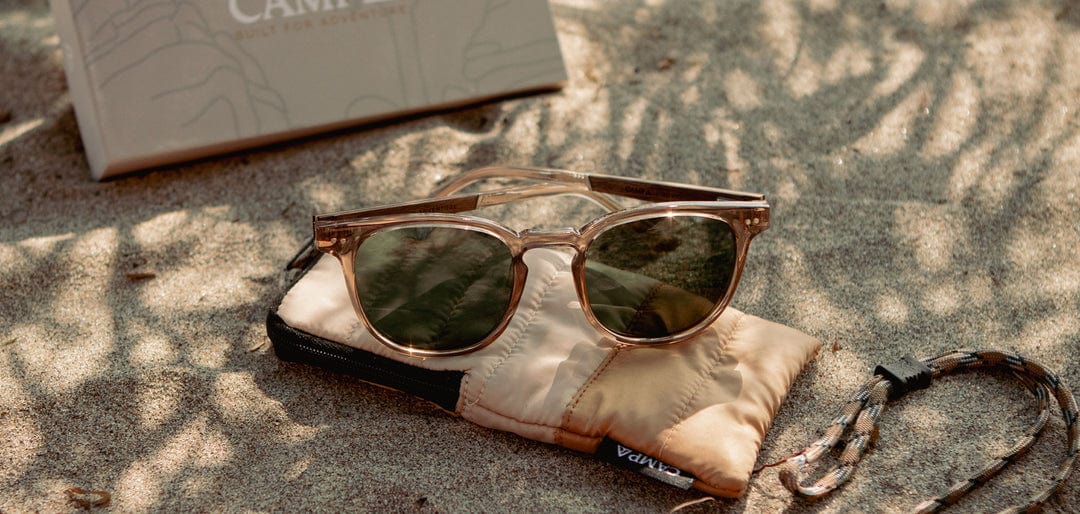 Camp Eyewear Topo HD Joshua Tree Edition in Desert Walnut