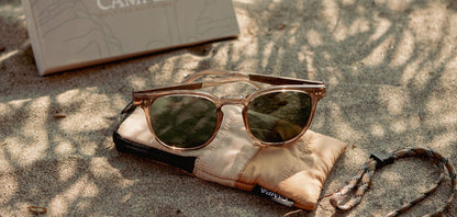 Camp Eyewear Topo HD Joshua Tree Edition in Desert Walnut