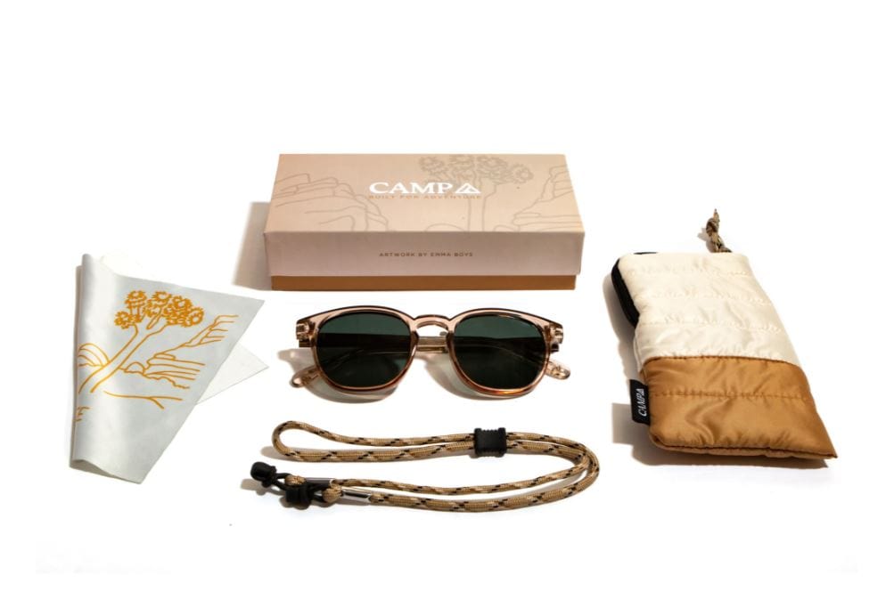 Camp Eyewear Topo Joshua Tree Desert in Polarized G15