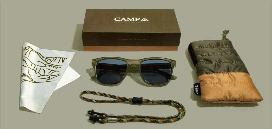CAMP Eyewear Trail Sunglasses - Glacier Edition Moss | Walnut