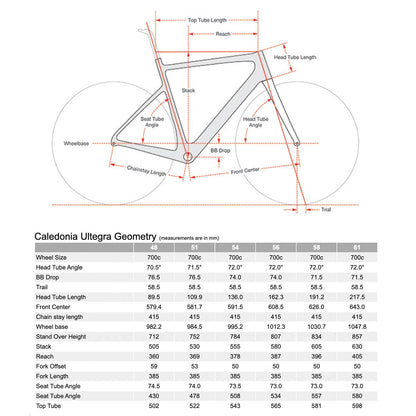 Cervélo Caledonia Ultegra, 2022 (Oasis) - 54cm