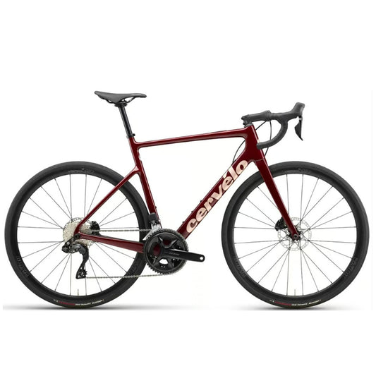 Cervélo Caledonia Shimano 105 Cable 12-Speed, 2025, Carmine